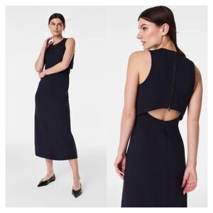 New! SPANX • The Perfect Overlay Dress in Classic Navy